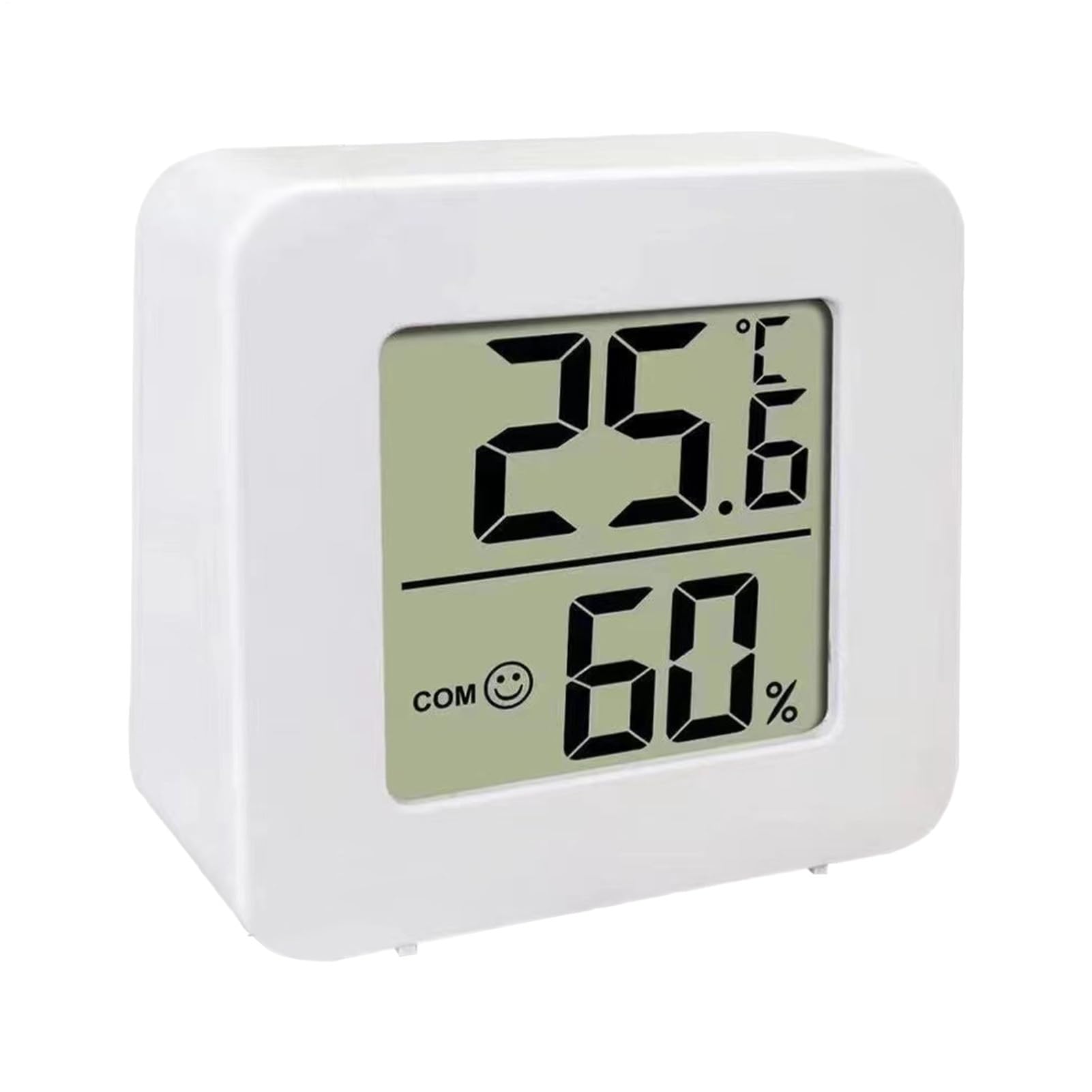 1pcs Room Thermometer Hygrometer Indoor, Mini Hygrometer Thermometer, Digital Humidity Gauge with Temperature Humidity Monitor for Home, Car, Baby Room, Warehouse, Cellar, Desk