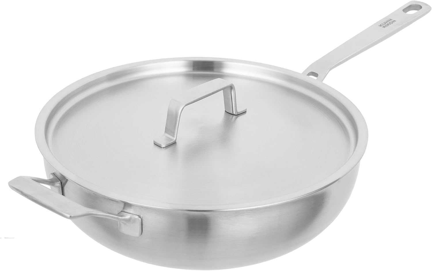 KUHN RIKON Culinary Fiveply Professional Chef’s Every Day Essential Fry Pan, Oven Proof Uncoated Stainless Steel & Aluminium Wok, 28cm KUHN RIKON Culinary Fiveply Professional Chef’s Every Day Essential Fry Pan, Oven Proof Uncoated Stainless Steel & Aluminium Wok, 28cm