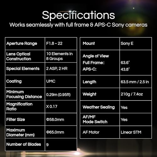 Rokinon AF 35mm f/1.8 FE