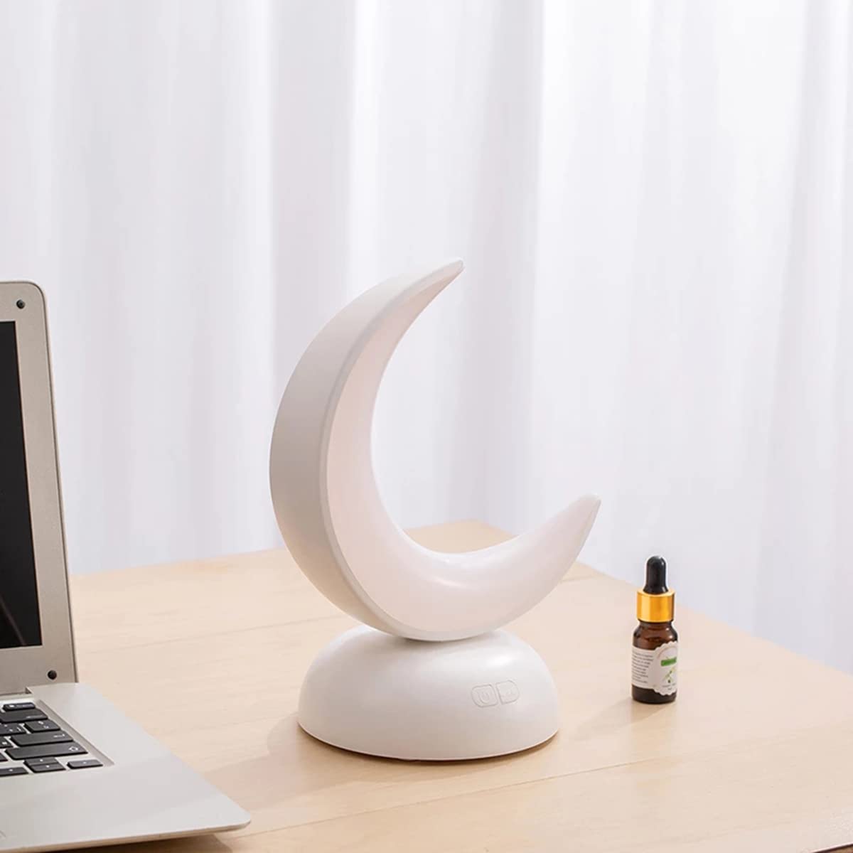 Lampka stołowa LED, lampki nocne do sypialni dla dzieci, księżycowa lampka nocna, ściemnialna, złącze USB typu C, aromaterapeutyczne lampki nocne do pokoju dziecięcego, prezenty, A