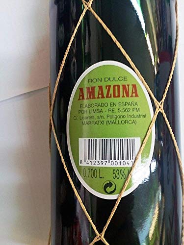 Licoristas Reunidos Mallorquines Ron Amazona Dulce Mallorca 53% ABV, 0,7 Liter