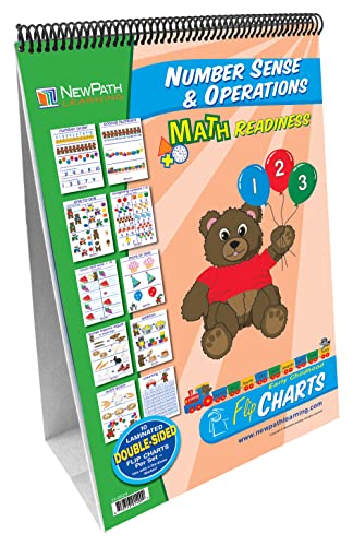 Image of NewPath Learning Number Sense Curriculum Mastery Flip Chart Set, Early Childhood