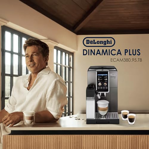 De’Longhi Dinamica Plus ECAM 380.95.TB machine à café Entièrement automatique Machine à café 2-en-1 1,8 L