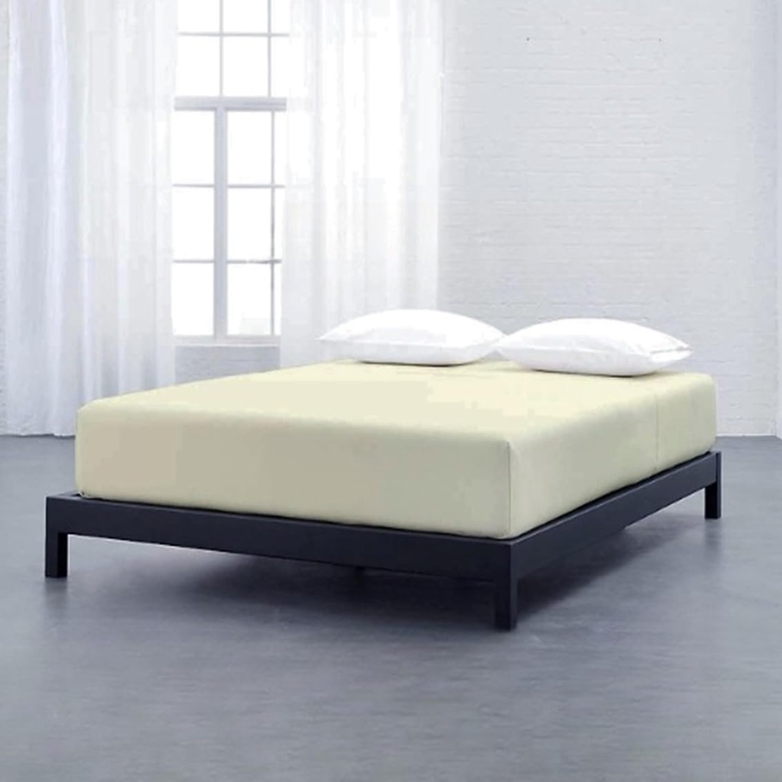 See full amazon price history chart for Comfort 100% Cotton 400 TC 1 Piece Fitted Sheet with 2 Matching Pillow Cover Elastic All Around - Fits Mattress Upto 8 to 10 Inch Ivory Color 78x72 Inch Elastic Fitted Sheet Comfort 100% Cotton 400 TC 1 Piece Fitted Sheet with 2 Matching Pillow Cover Elastic All Around - Fits Mattress Upto 8 to 10 Inch Ivory Color 78x72 Inch Elastic Fitted Sheet (B0C815J6H5) Amazon Price History, Amazon Price Tracker