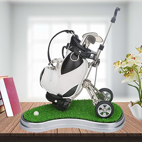 HKOO Golf Gift Christmas gift Golf Pens Holder, Golf Bag Holder with 3