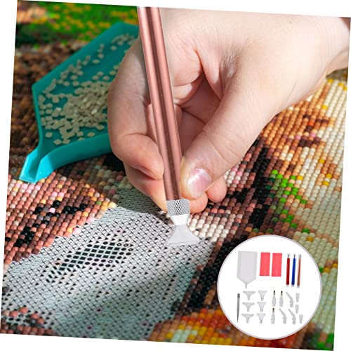 VILLCASE 41 Pçs Conjunto De Broca De Ponto Caneta DIY Acessórios De Pintura Kit De Ferramentas De Pi