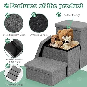Dog-Stairs-for-Small-Dogs-Foldable-Pet-Steps-with-Storage-Folding-Dog-Ramp-for-Couch-Bed-and-Sofa - Cucciolini Doodles   Dog-Stairs-for-Small-Dogs-Foldable-Pet-Steps-with-Storage-Folding-Dog-Ramp-for-Couch-Bed-and-Sofa
