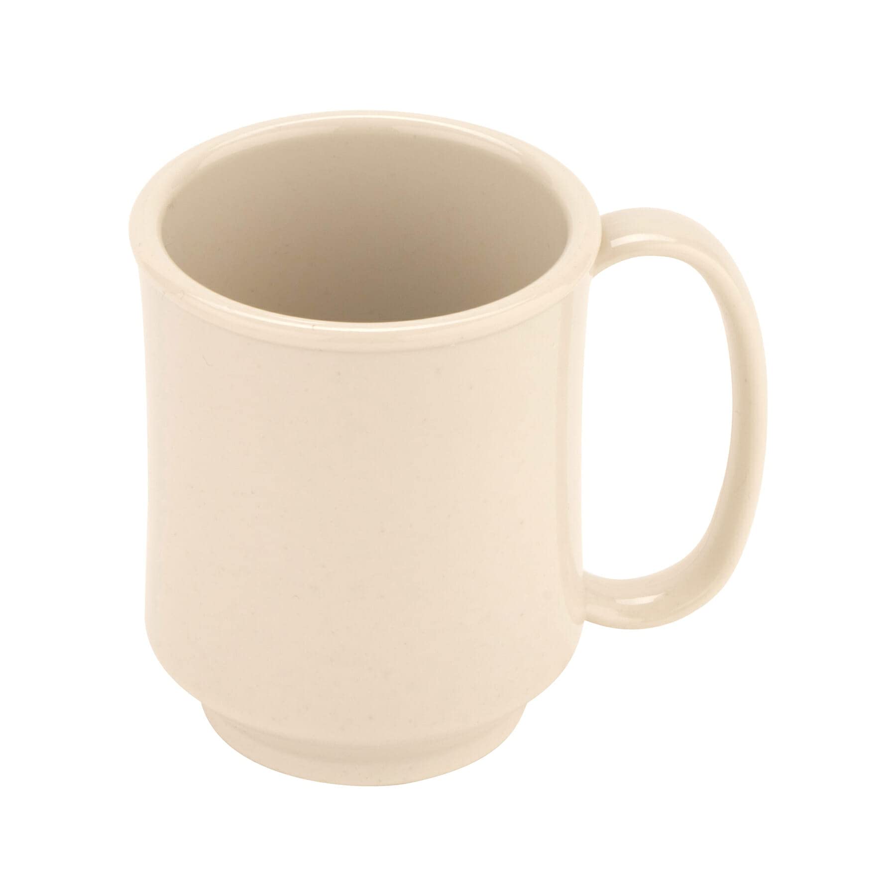 G.E.T. Enterprises SN-104-IV 8 oz. Single Handle Mug, Tritan, Ivory (Pack of 12)