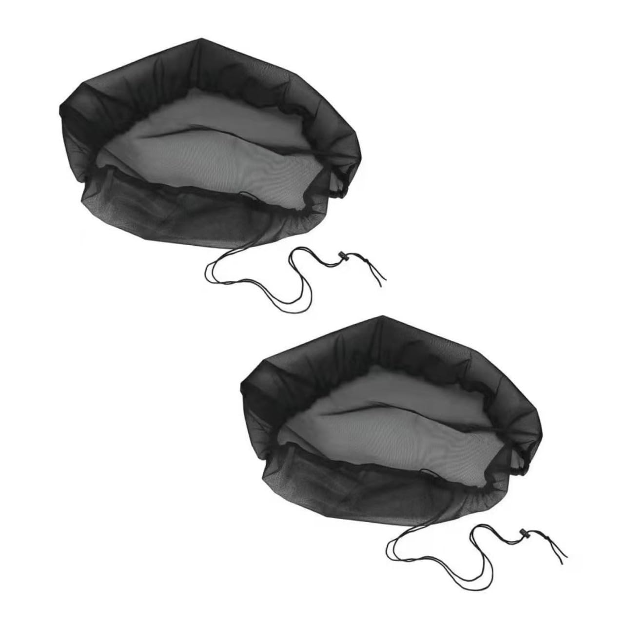 BESPORTBLE Water Barrel Grille Cover Black Tarp for Rain Barrel Outdoor Bucket Mesh