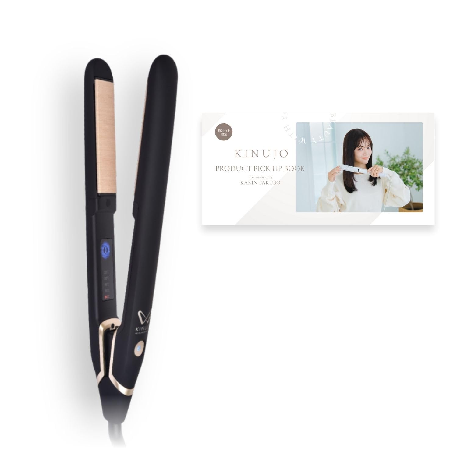 mii KINUJOW ストレートヘアアイロン⭐︎一度のみ使用 mii KINUJOW ストレートヘアアイロン⭐︎一度のみ使用 絹女