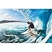 Produktbild GREAT ART® XXL Poster  Wellenreiter  Wandbild Dekoration Sport Meer Natur Beach Welle Surfen Ozean Surfbrett Surfboard Wassersport Wandposter Fotoposter Wanddeko Bild (140 x 100 cm)