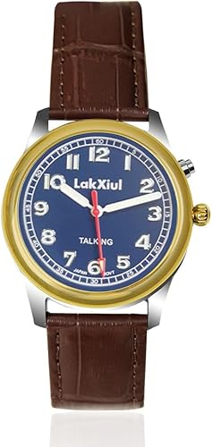 Spanish Voice Talking Watch for Blind, Visually impaired or Elderly,Men's size