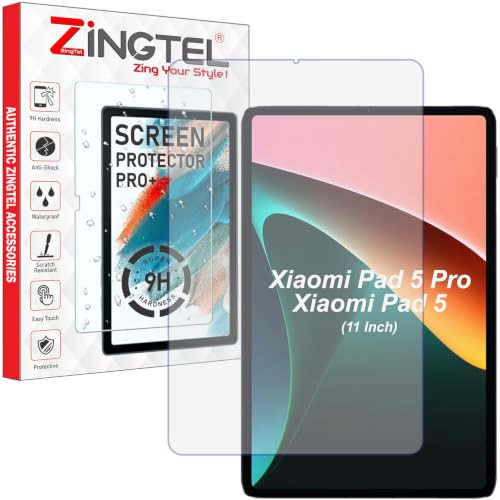 Image of Screen Guard Compatible With Xiaomi Pad 5 / Xiaomi Pad 5 Pro Tab (11 inch Inch Tablet) Flexible Fiber Screenguard Not a Tempered Glass Screen Guard