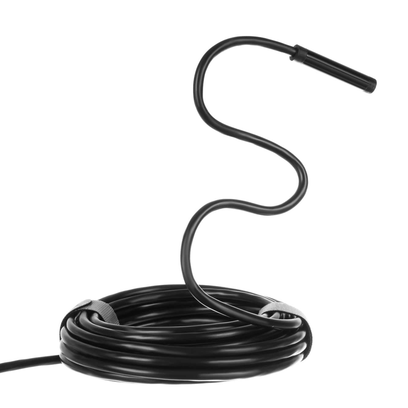 BIGSTREN Kamera endoskopowa z oświetleniem LED 5 m LCD HD 4,3" kamera inspekcyjna 19376