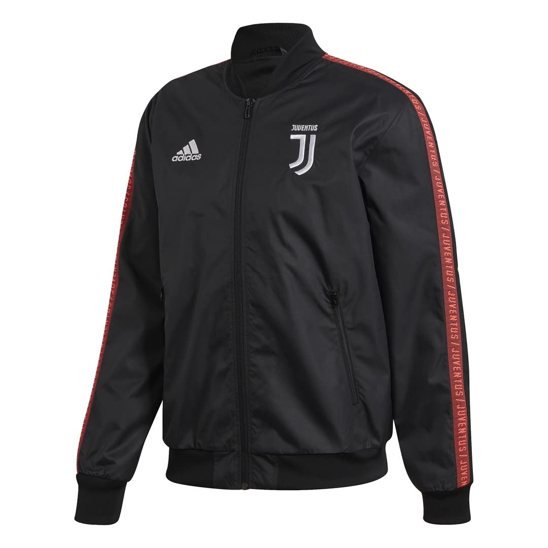 adidas 2019-20 Juventus Anthem Jacket - Black L