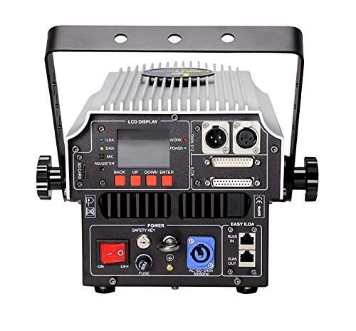 Amazon | Yinleader 4W RGB レーザー光 ステージ照明 DMX512対応 音声