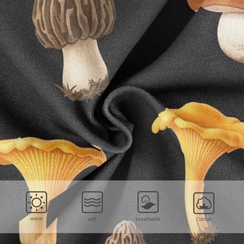 Pattern Toddler Girls Underwear 2t Cotton Panties for Girl Cartoon Mushrooms Chanterelles Undies Kids Briefs3