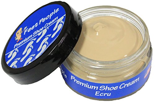 FeetPeople Premium Shoe Cream 1.5 oz, Ecru