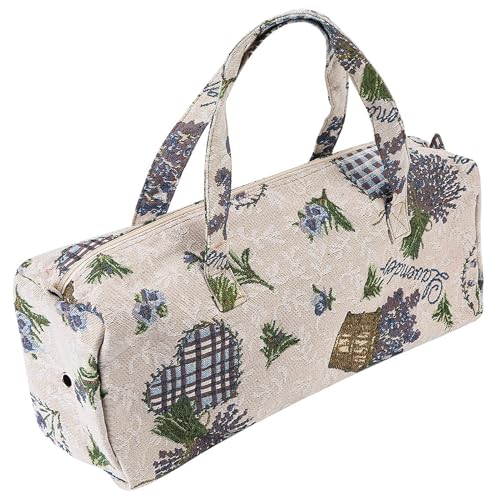 Sac de Rangement pour Fils, Sac de Rangement pour Tricot, Sac de Rangement, Sac à Tricot, Sac à Tricoter pour Fils, Crochets, Aiguilles à Tricoter et...