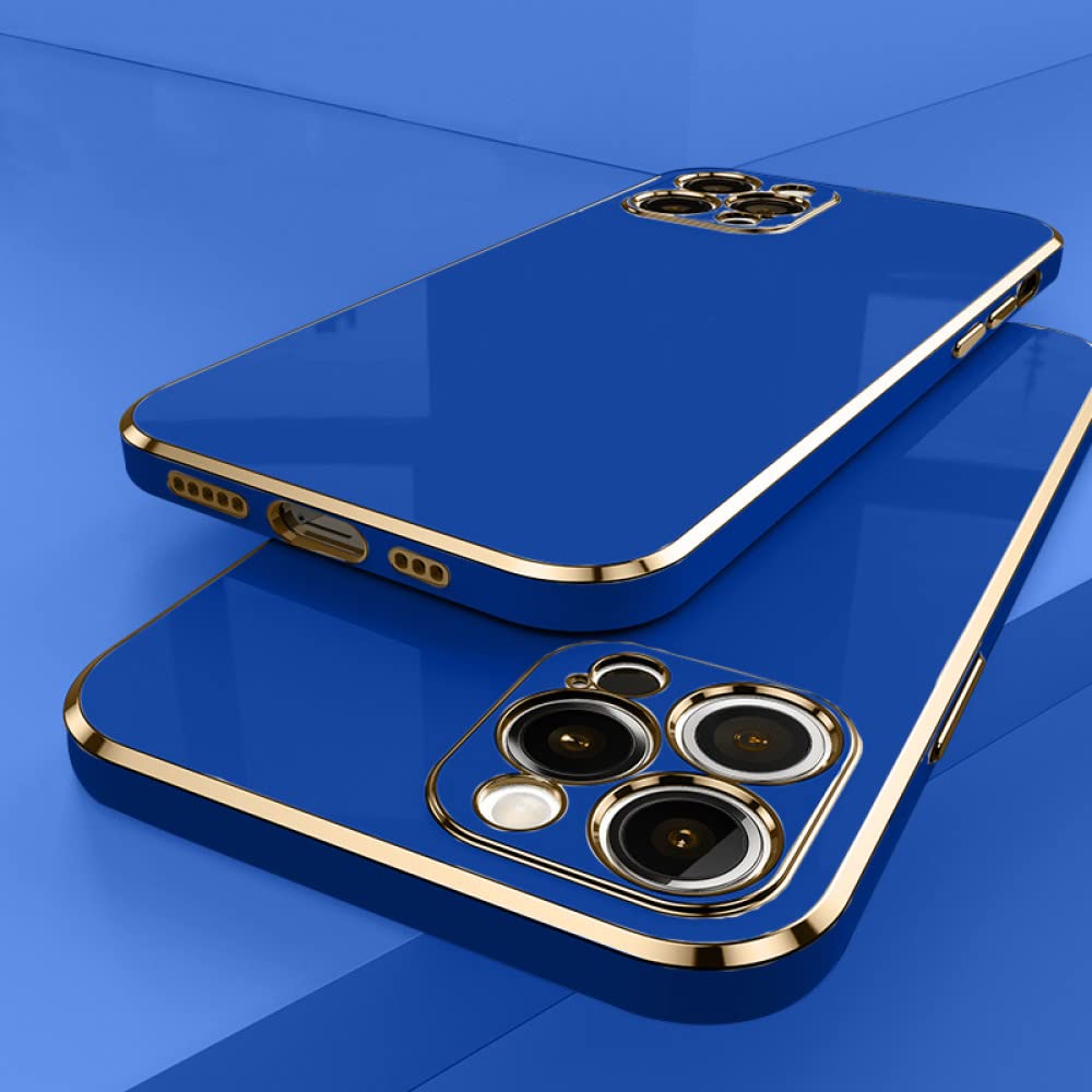 Coque de téléphone de placage carré de Luxe iPhone 13 Mini - 6