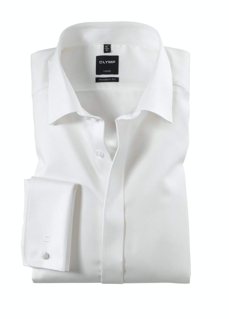 OLYMP 070765 | Hemd, Umschlagmanschette, Modern Fit, 100%Baumwolle