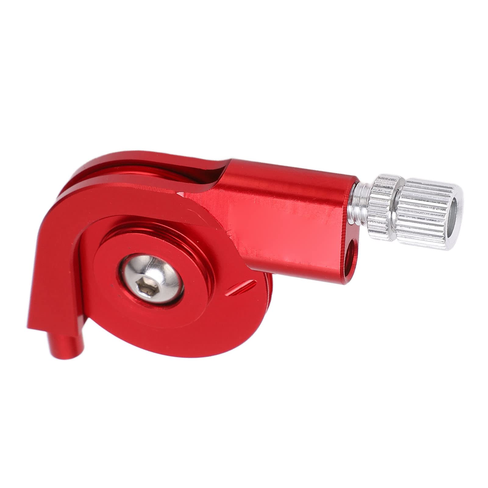 WOHPNLE V Brake Stroke Converter, Aluminum Alloy CNC Bike V Brake Caliper Regulator Adapter Handlebar Bikes Disc Brake Conversion for Road Cycling Bikes Accessories (Red)