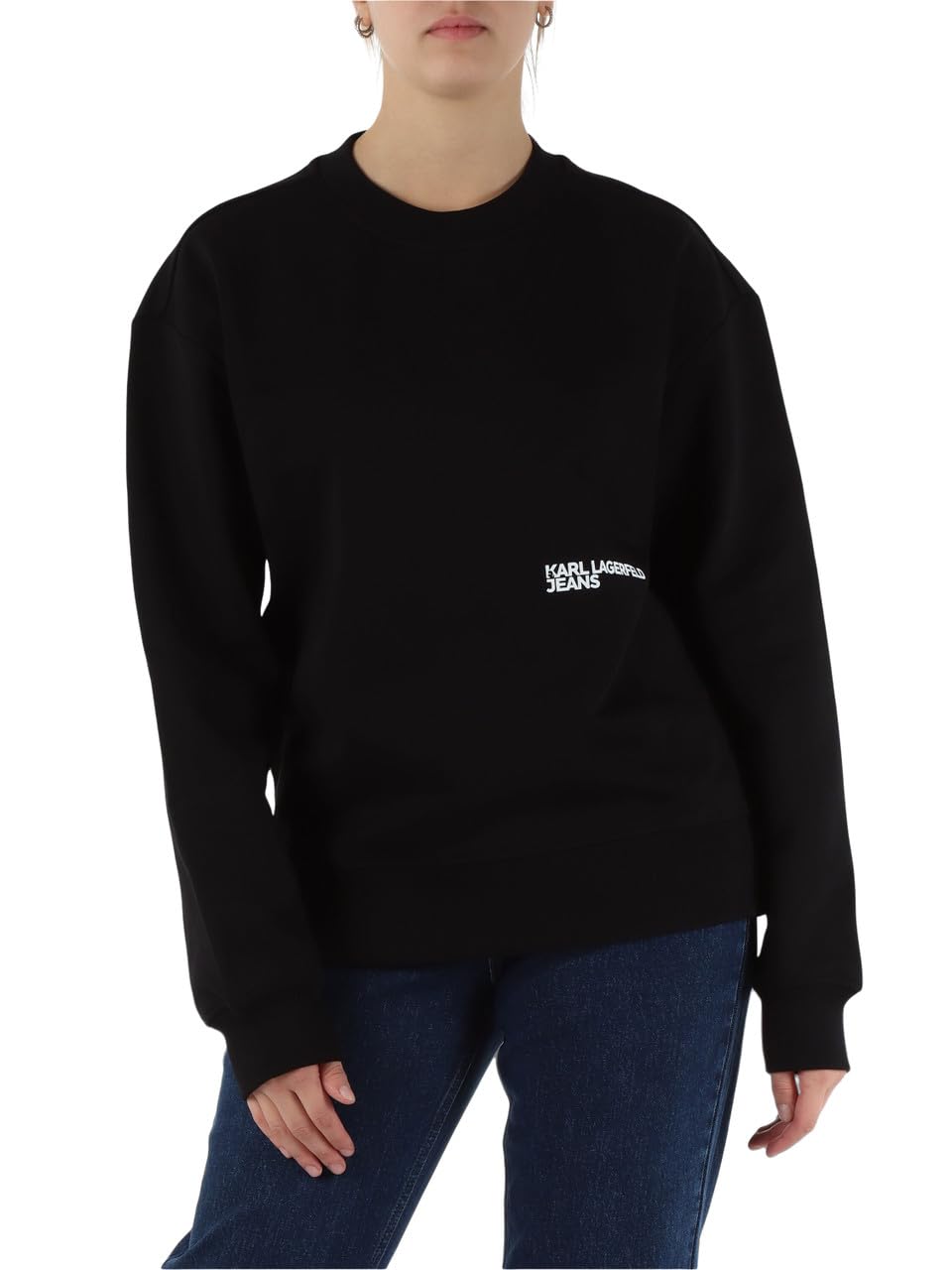 Karl Lagerfeld Jeans Damen Relaxed Karlismall Sweatshirt