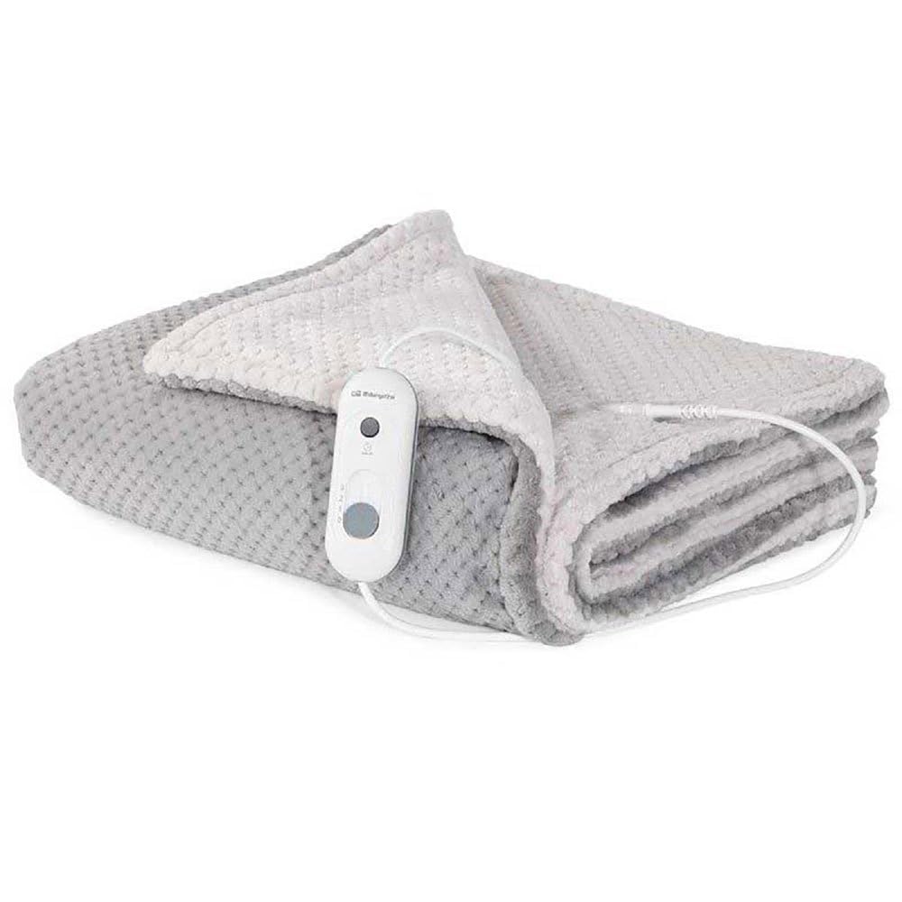 Orbegozo MAH 2050 – Manta térmica, 3 niveles de temperatura, calentamiento rápido, protección contra sobrecalentamiento, apagado automático, 200x170cm, 120 W