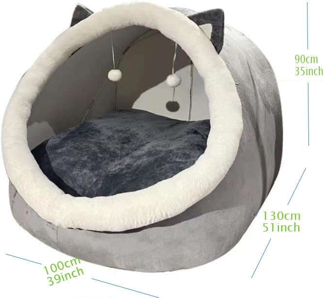 Tienda de campaña relajante – Guarida sensorial para niños y adultos, cabaña de relajación para aliviar la ansiedad, fuerte interior portátil para jugar y relajarse