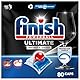 Finish Ultimate Infinity Shine Spülmaschinentabs – Geschirrspültabs für Tiefenreinigung, Fettlösekraft und Glanz mit Schutzschild – 80 Finish Caps