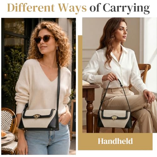 Image of PALAY Shoulder Bag for Woman Vintage Handbags Small Sling Bags for Women Stylish Underarm Hobo Bags