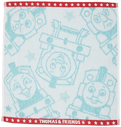 丸眞 ハンドタオル きかんしゃトーマス フェイストーマス 綿100% 抗菌防臭加工 4605005000 約34×36cm