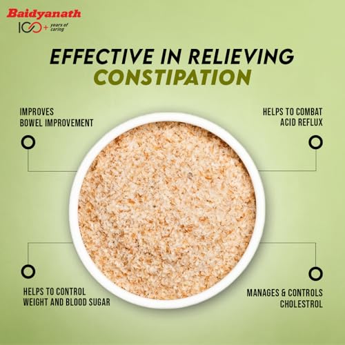 Baidyanath Isabgol - Psyllium Husk Powder - 200gm | Effectively Relieves Constipation | Fibre Supplement For Digestion - Image 6
