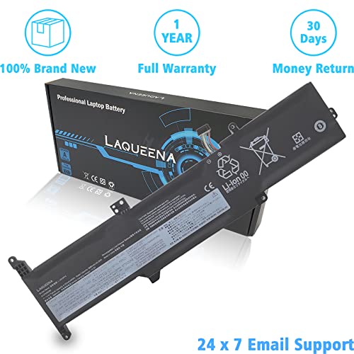 Laqueena-L19D3PF5-Laptop-Battery-Compatible-with-Lenovo-IdeaPad-3-14ADA05-3-14ARE05-3-14IIL05-3-14IML05-3-15ARE05-3-15IIL05-3-15IML05-Series-L19L3PF5-L19C3PF7-5B10X02607-5B10X02599-SB10X02596
