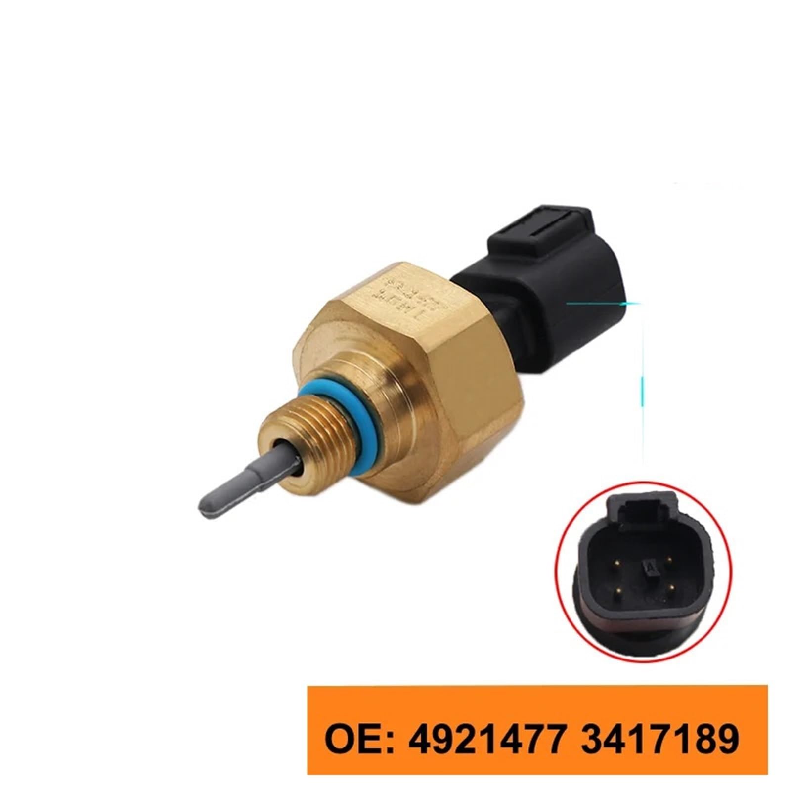 Sensore di pressione della temperatura dell'olio motore OEM: 4921477 3417189