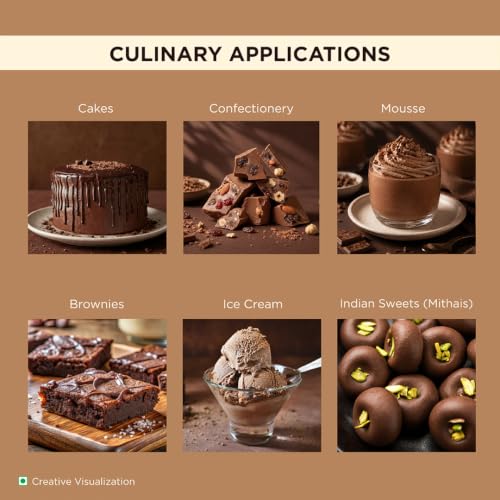 Image of Morde Milk Compound Bar (CO M21) - 400g | Ideal for Baking, Frosting, Chocolate Making, Ice Creams & Desserts