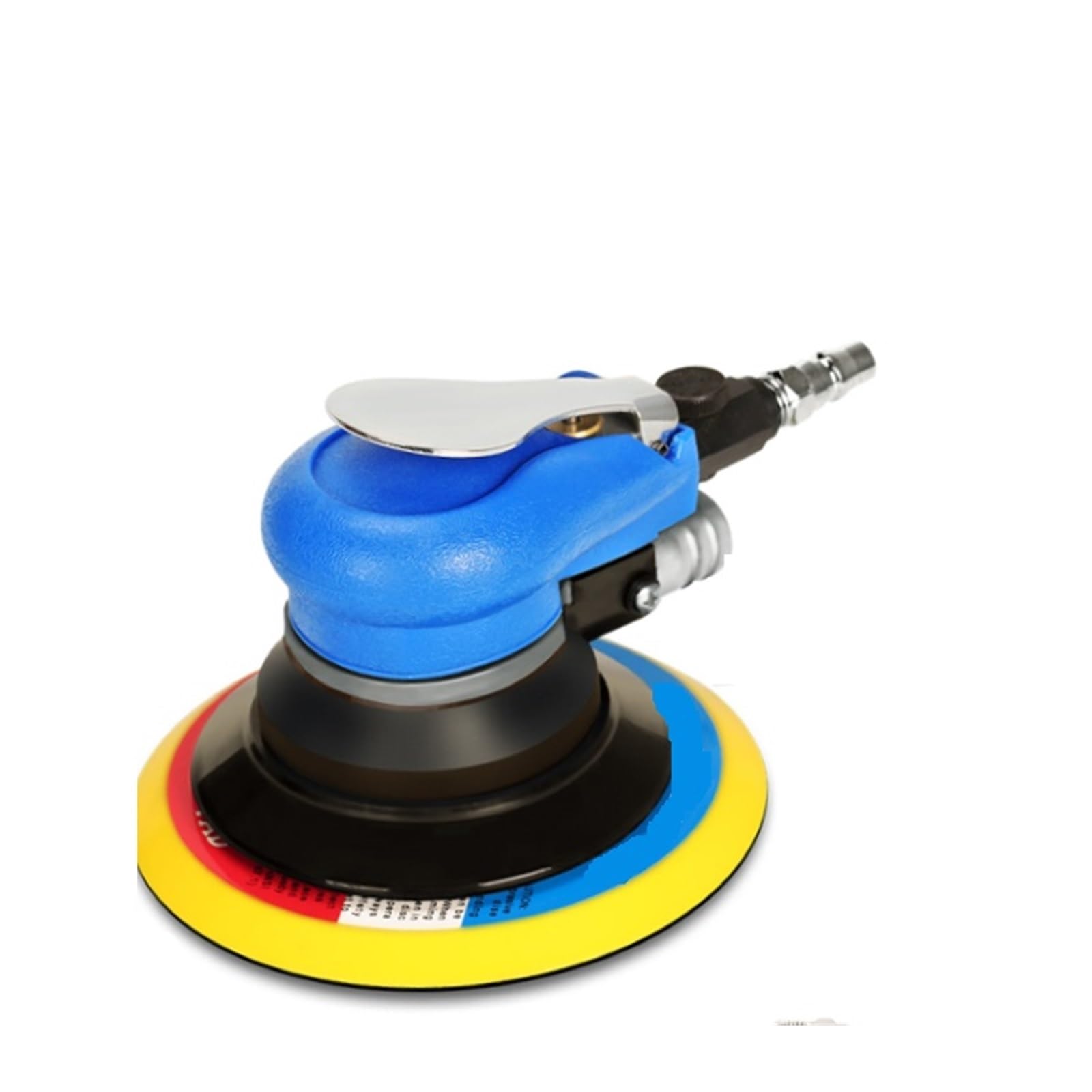 Ponceuse polisseuse pneumatique 6 pouces avec 12 disques abrasifs et 3 éponges