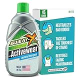 Sweat X Sport Extreme Laundry Detergent, High Performance Sports Wash for Activewear and All Fabrics, 45 Loads