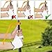 BOXOB 2 Pcs Golf Training Wrist Hinge Aids, Correcting Sport Trainer Tool for Beginner Golfers Gifts Swing Arm Posture Accessories Equipment Supplies