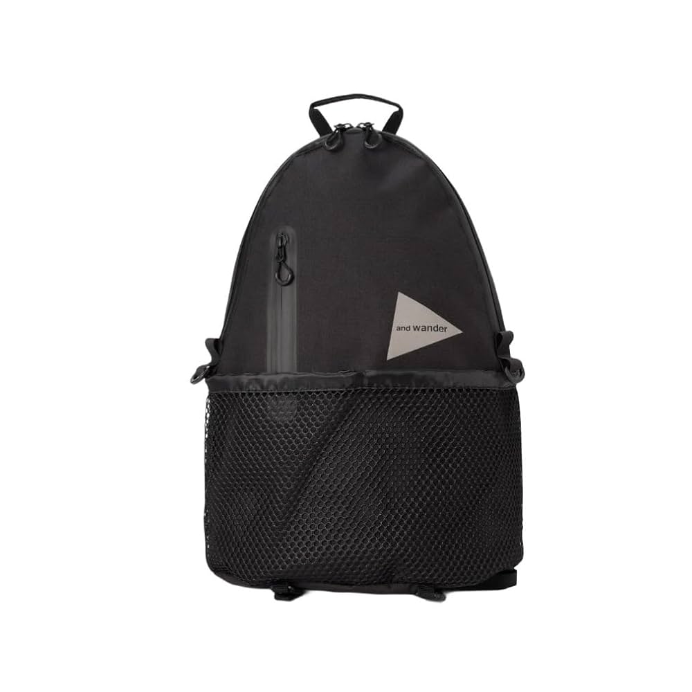 and wander ブラック リュック daypack Amazon.co.jp: and wander アンドワンダー PE/CO 20Lデイパック