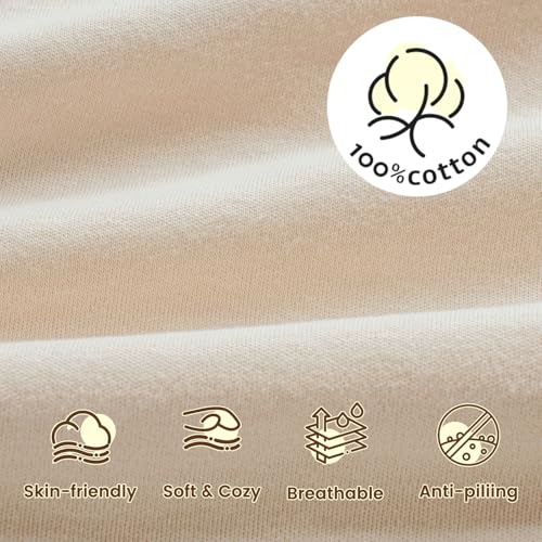 Image of PHF 100% Cotton Baby Swaddle Sleep Sacks for Newborn, 3 Pack Soft Breathable Baby Swaddle Sack 0-3 Months for Boys Girls, Easy Adjustable, Blanket Wrap, Newborn Essentials (Woodland)