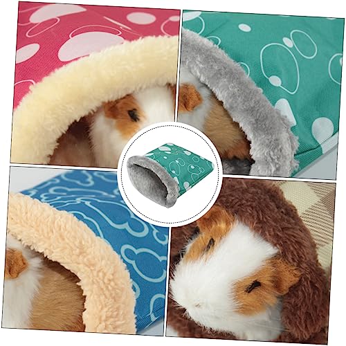 FRCOLOR 3st Igeltuch Aus Guinea Kuschelsack Igel Hamster Warm Schweine-kuschelsack Aus Guinea Igeltasche Hamsterdecke Tier Schlafsack Meerschweinchen Kuschelsack Katzenbett Welpenbett