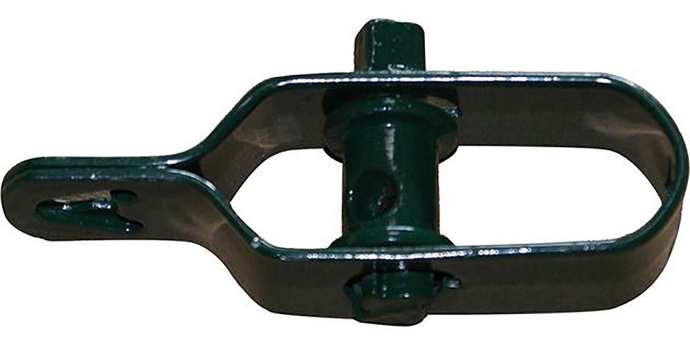 Tensores de alambre galvanizado, tamaño 1, 50 unidades, color verde