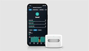 Amazon Smart Air Quality Monitor Know your air, Works with Alexa