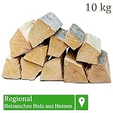 Flameup drewno opałowe, do pieca, kominka, paleniska, grilla, drewno bukowe w szczapach 25 cm, suszone komorowo, 10 kg