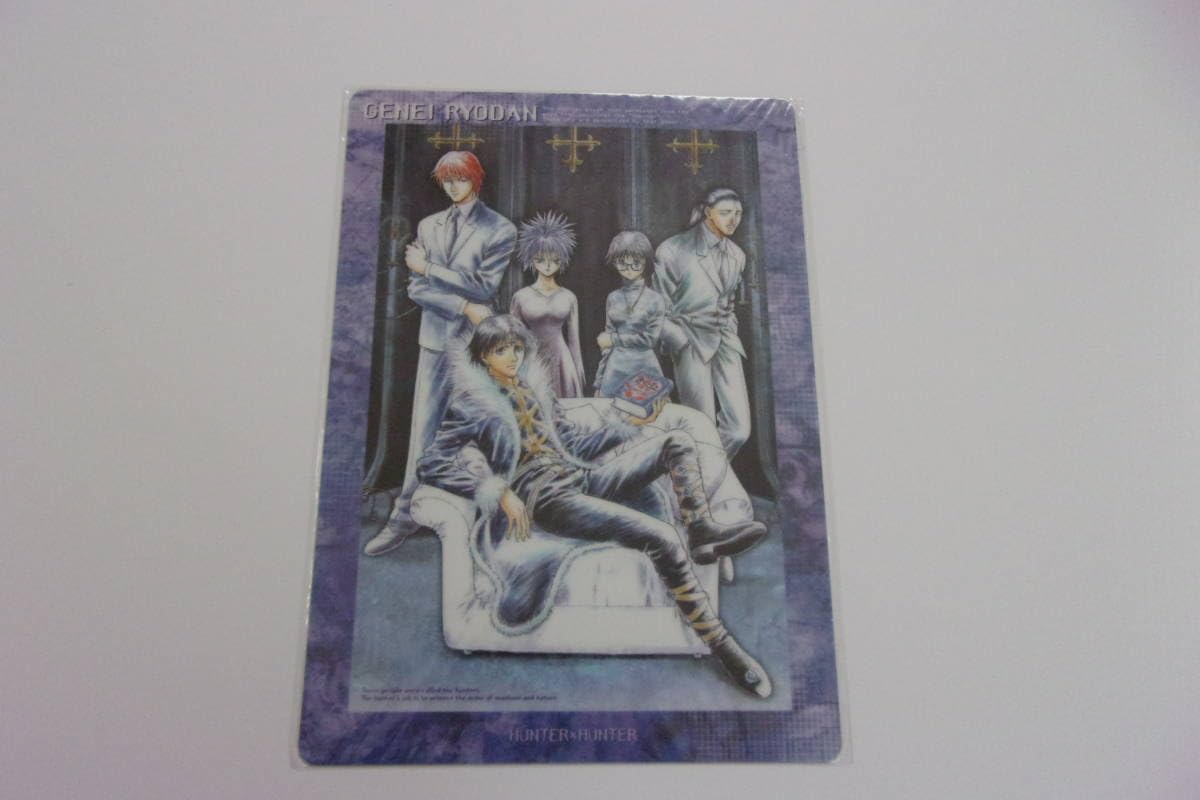 HUNTER×HUNTER 幻影旅団 下敷き ハンターハンター幻影旅団下敷き