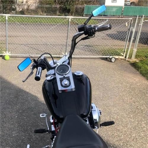 Espejos retrovisores de moto para Honda Shadow VT750 VT1100 y VTX1300 cromados 5