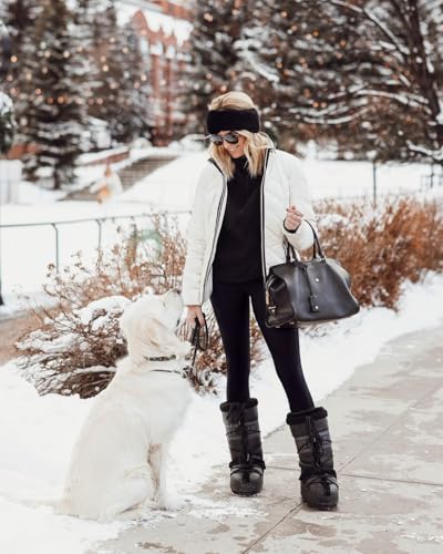 Women's Fleece Lined Leggings Weather Thick Thermal Warm Winter Tights Butt Lift High Waist Tummy Control Yoga Pants2