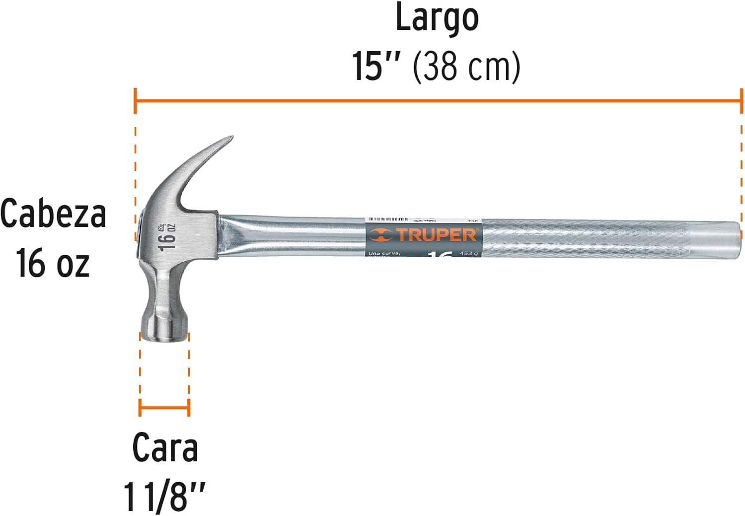 TRUPER R-MD 4-Sledge-Hammer Hanger Display Rack