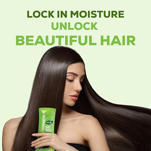 Image of Joy Hair Fruits Hair Dryness Control Conditioning Shampoo Enriched with Lemon & Olives, 340 ml